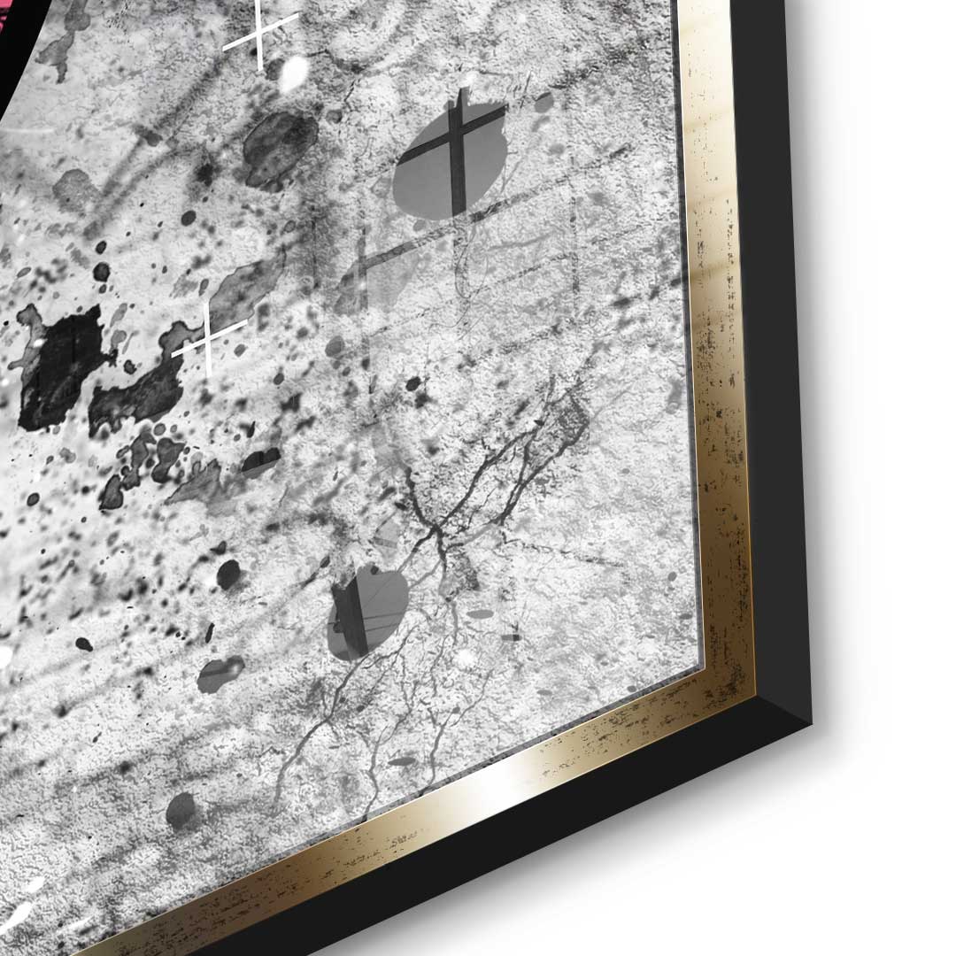 Graffiti Kiss - Acrylglas