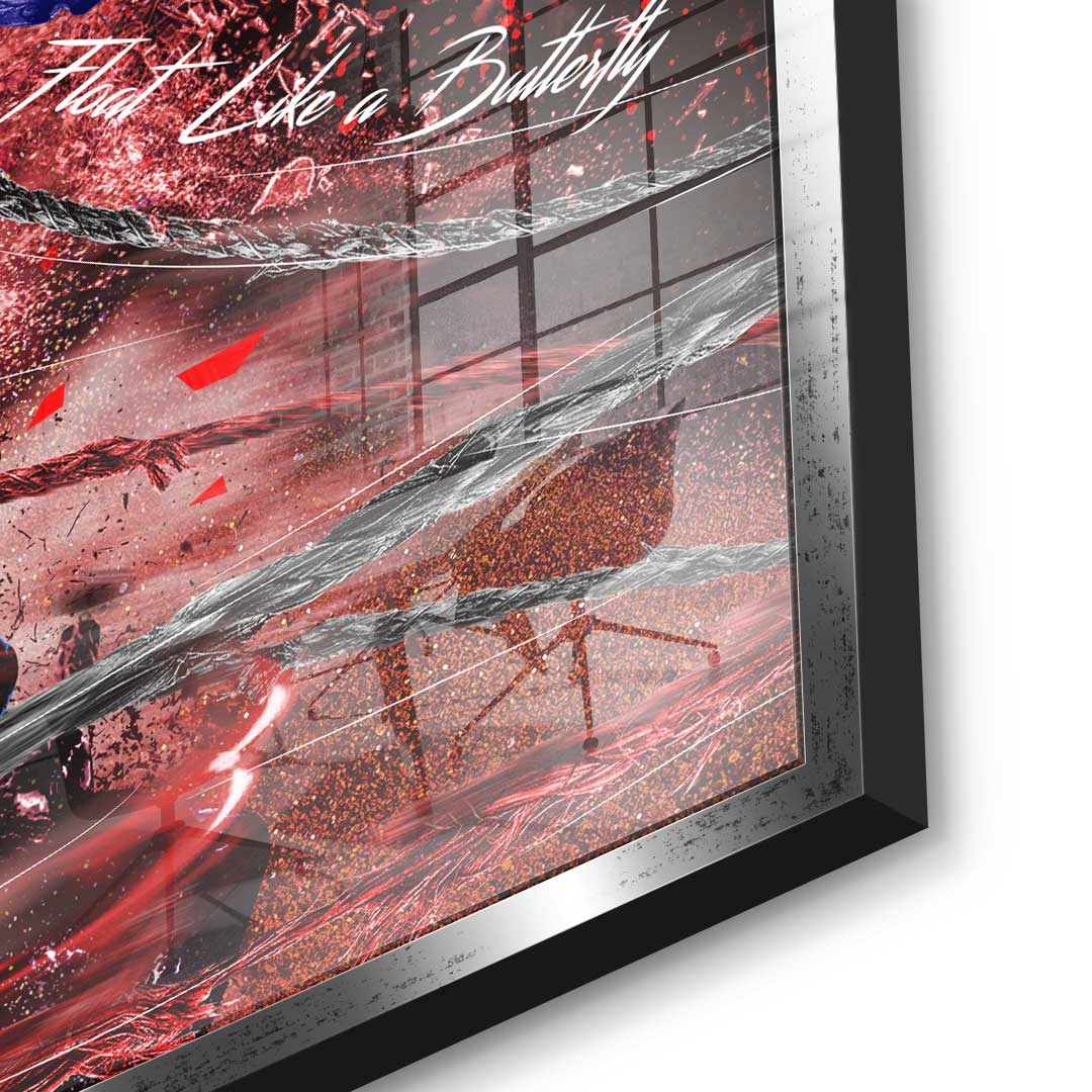 Boxing legend - acrylic glass