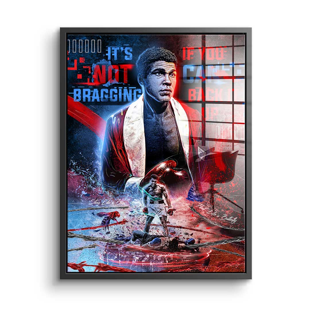 Boxing legend - acrylic glass