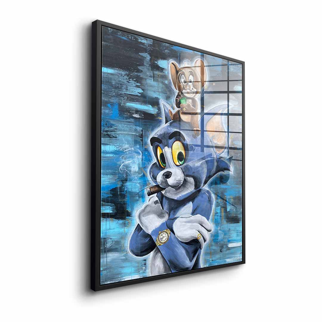Cash is king - acrylic glass