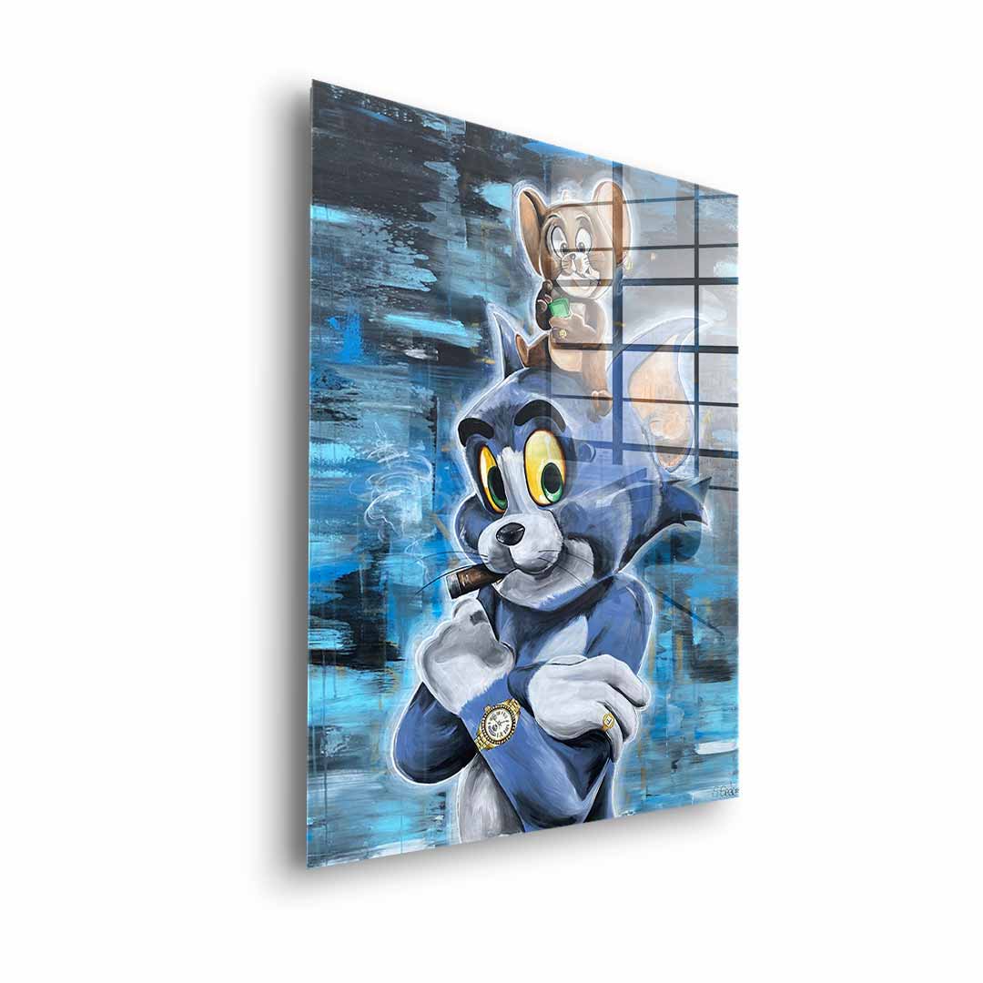 Cash is king - acrylic glass
