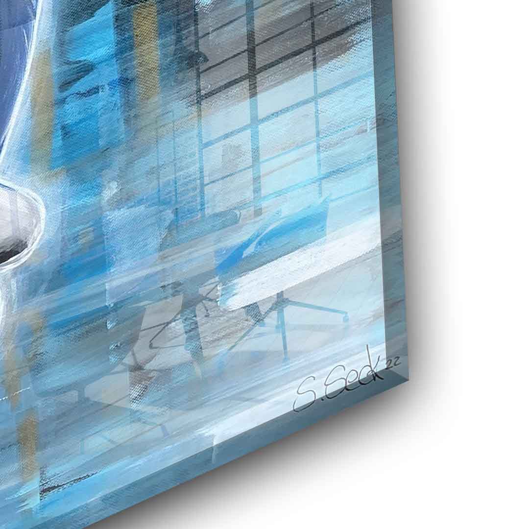 Cash is king - acrylic glass