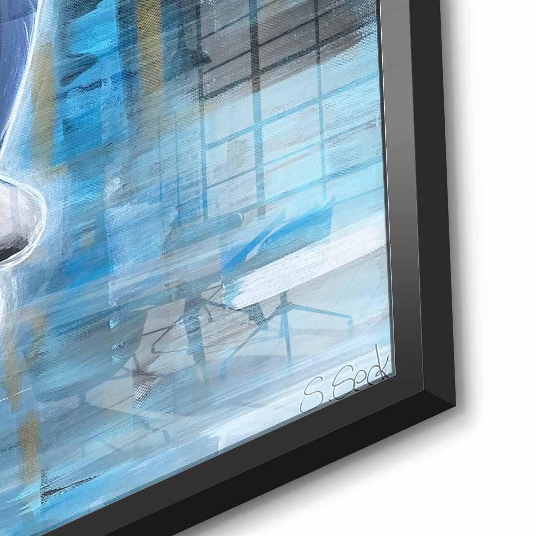 Cash is king - acrylic glass
