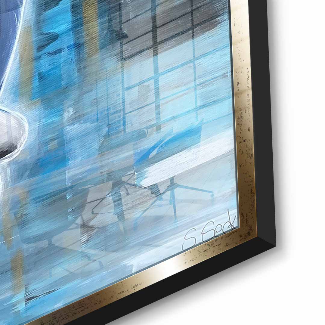 Cash is king - acrylic glass