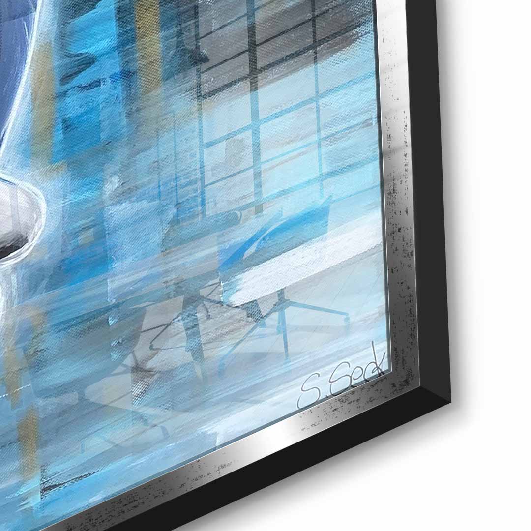 Cash is king - acrylic glass
