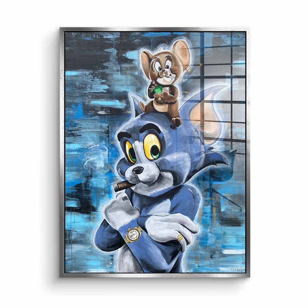 Cash is king - acrylic glass
