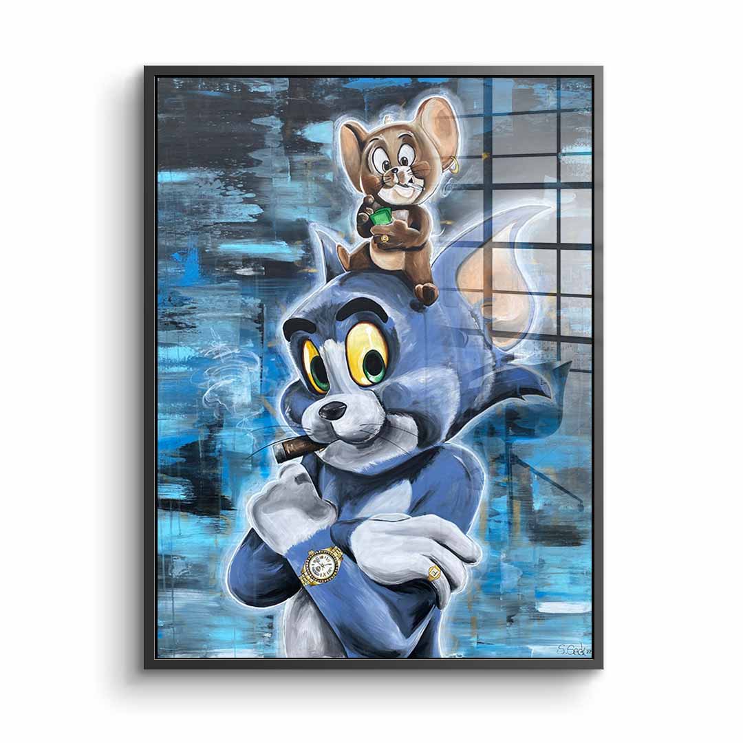 Cash is king - acrylic glass