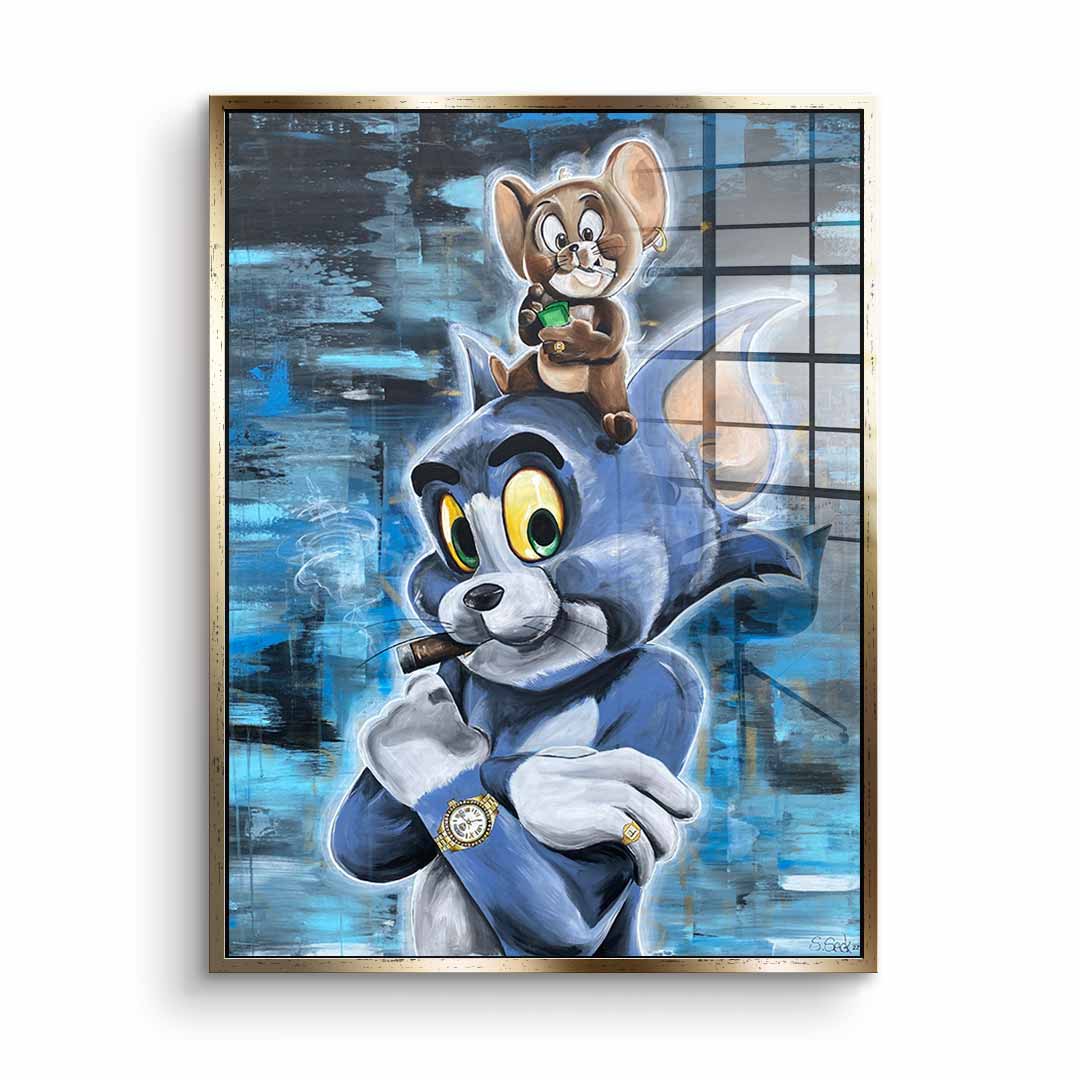 Cash is king - acrylic glass