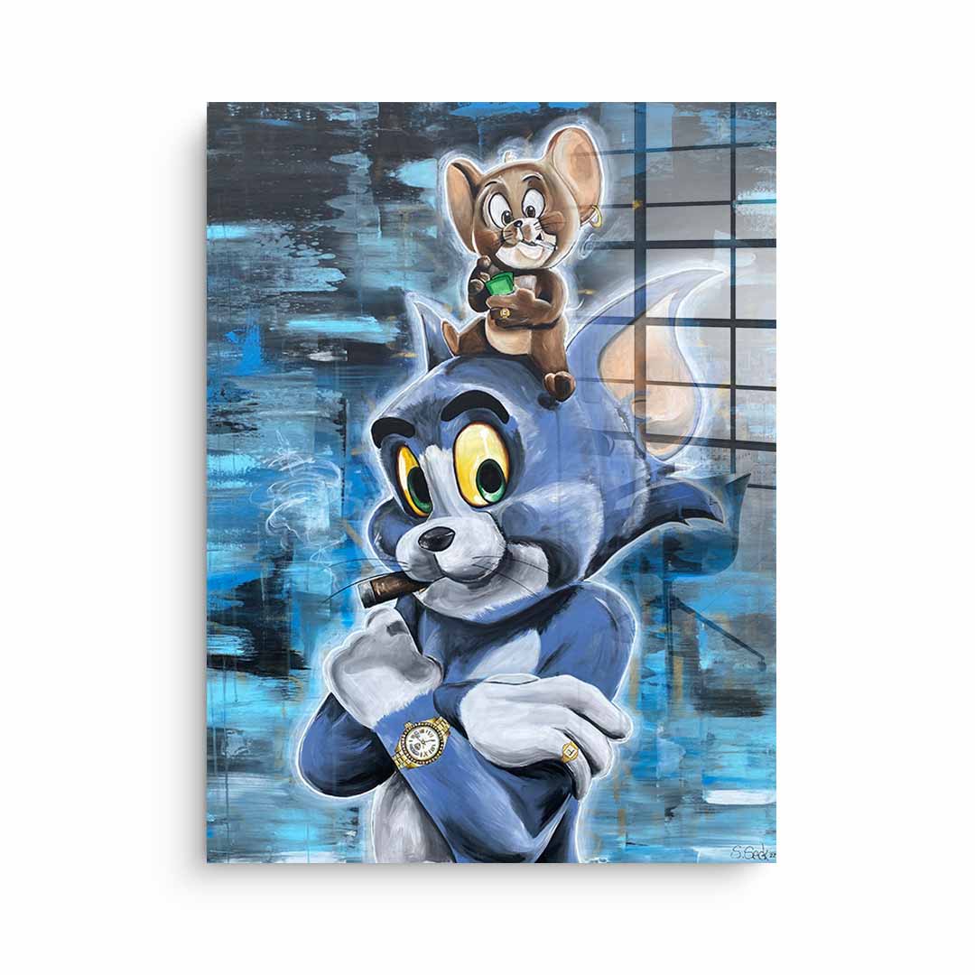 Cash is king - acrylic glass