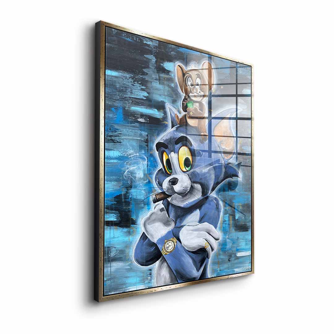 Cash is king - acrylic glass