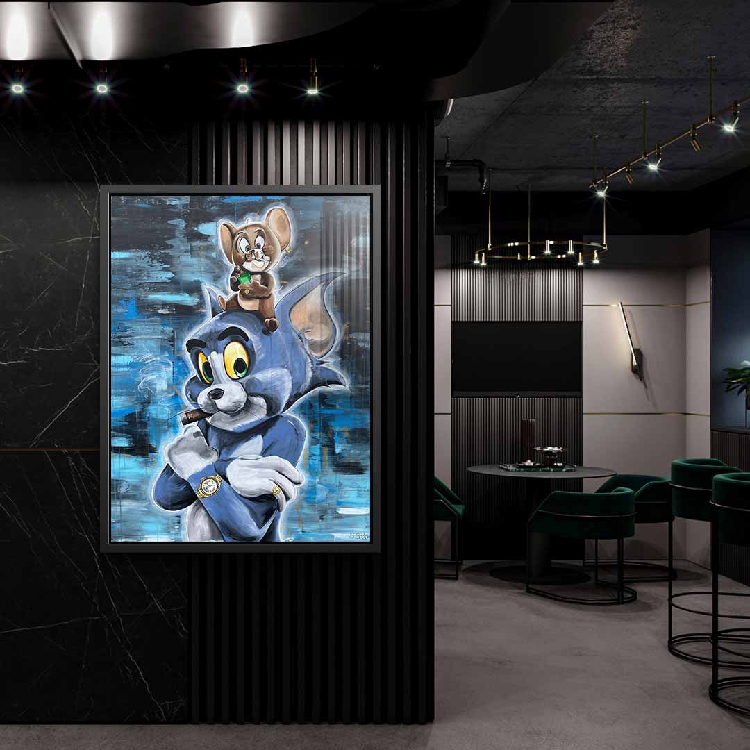 Cash is king - acrylic glass