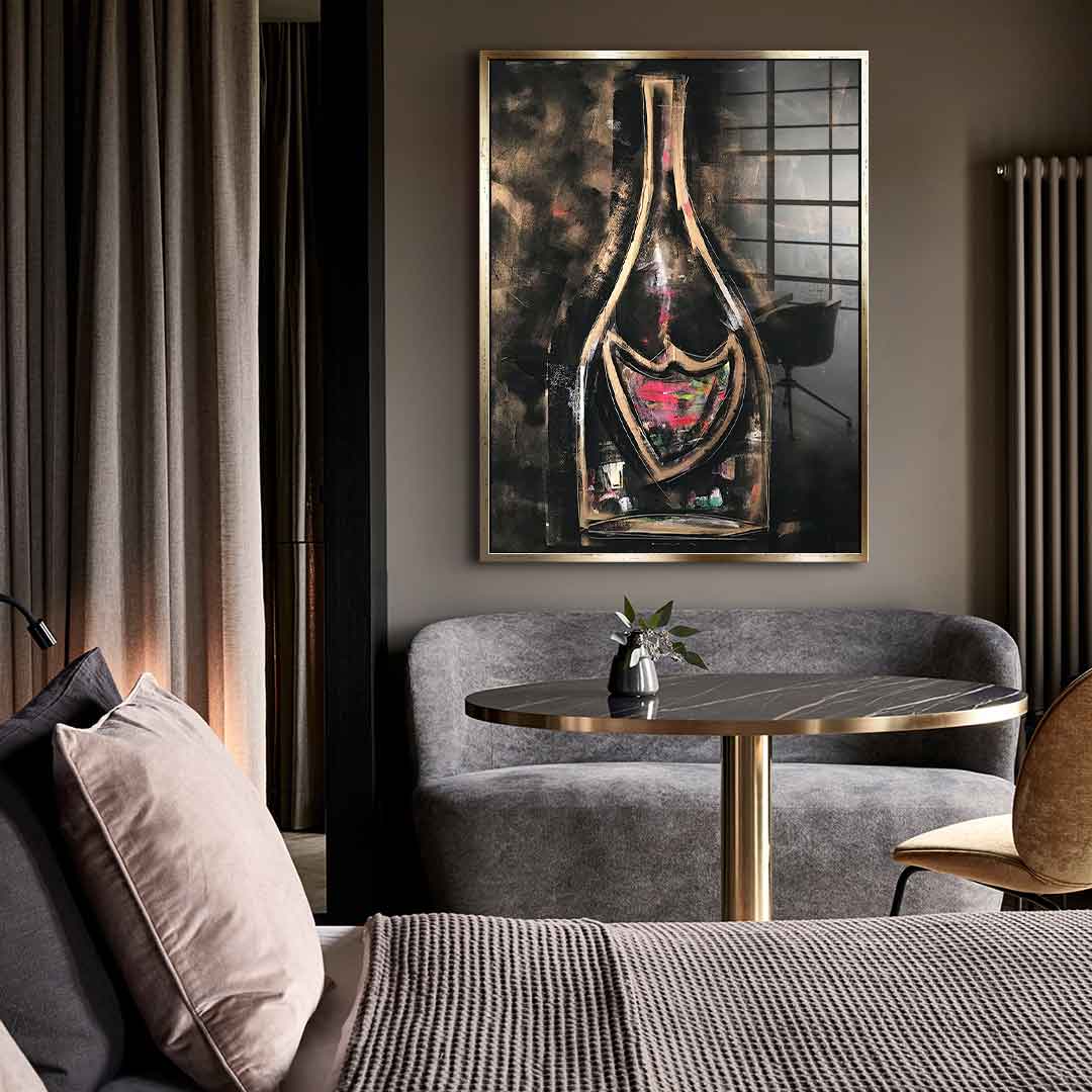 Bronze champaign - acrylic glass