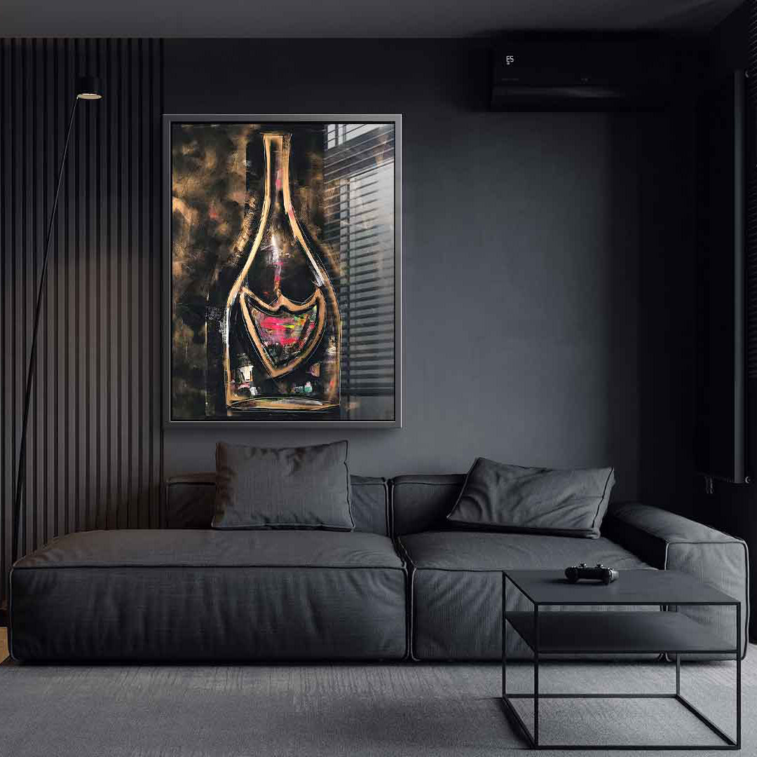 Bronze champaign - acrylic glass