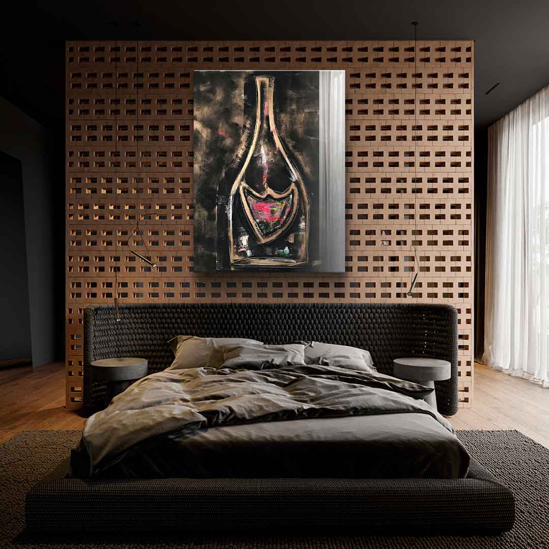 Bronze champaign - acrylic glass