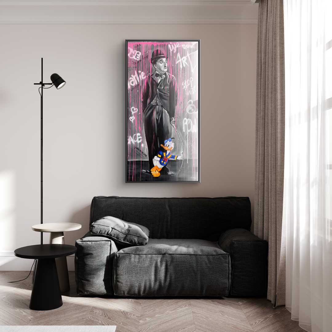 Pink Rain - acrylic glass