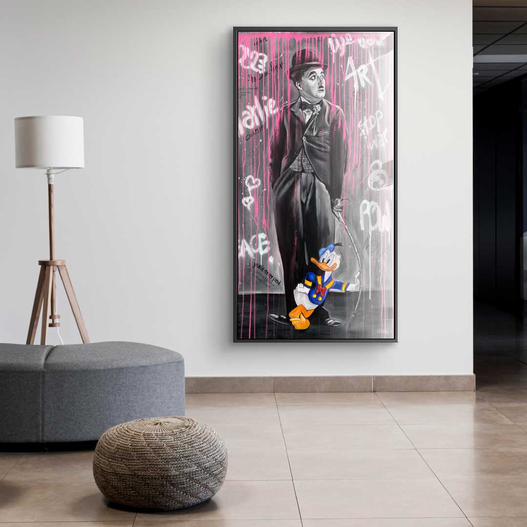 Pink Rain - acrylic glass