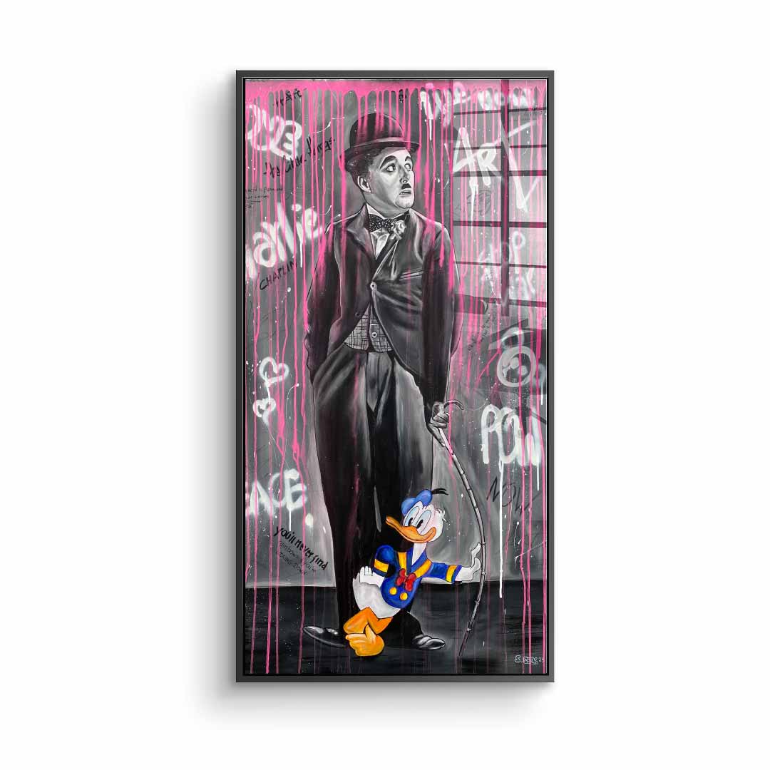 Pink Rain - acrylic glass