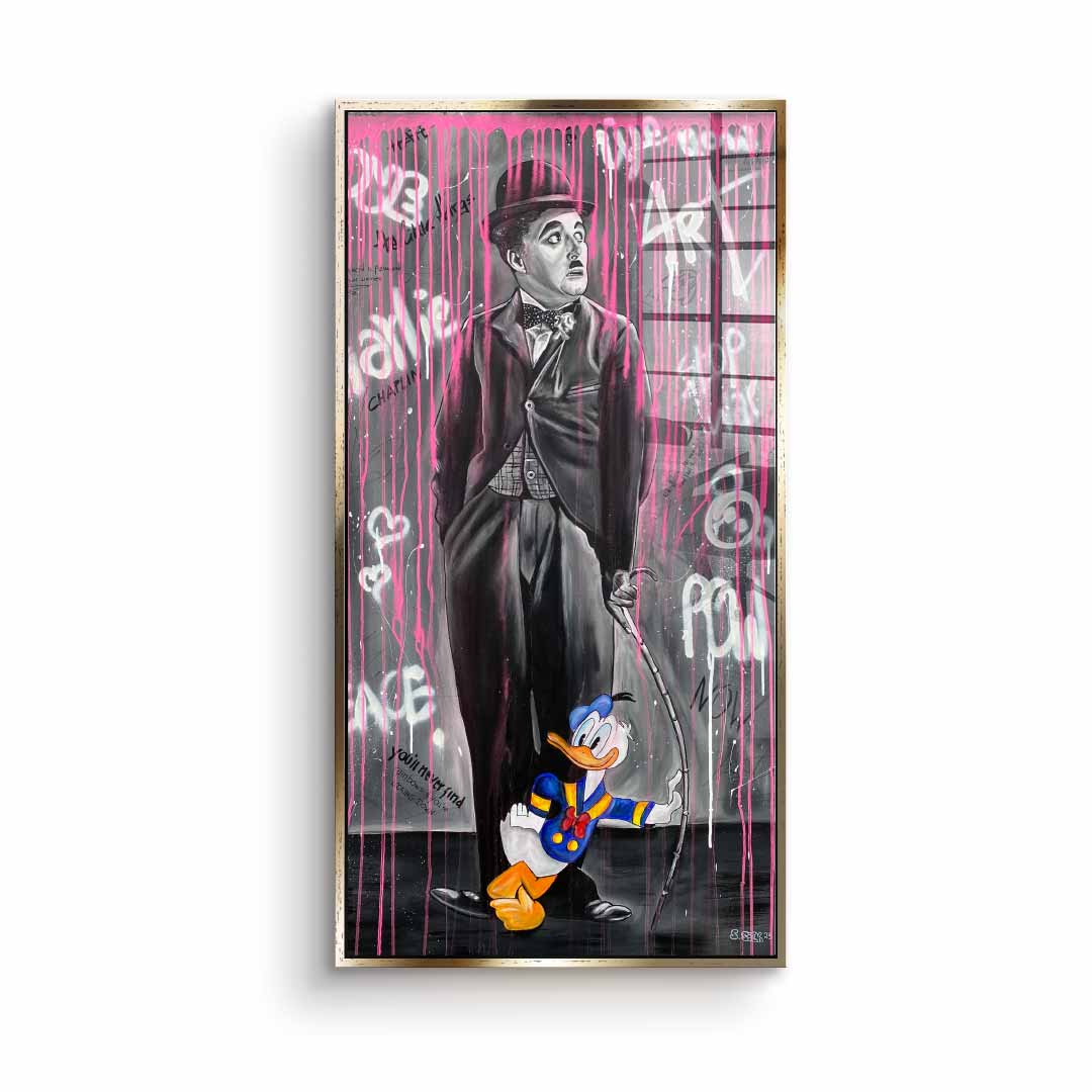 Pink Rain - acrylic glass