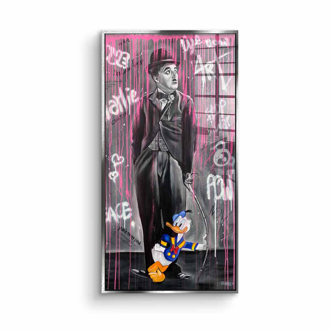 Pink Rain - acrylic glass