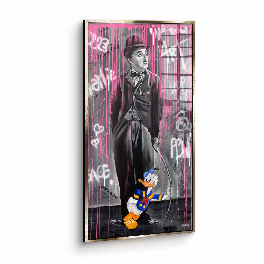 Pink Rain - acrylic glass