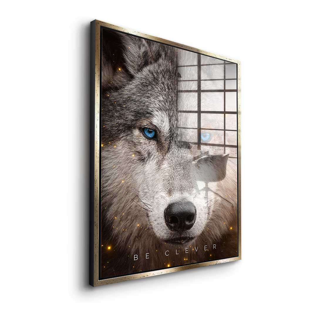 Clever Face - Acrylglas