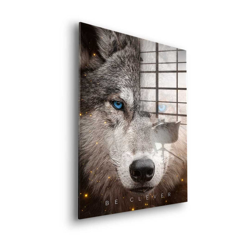 Clever Face - Acrylglas