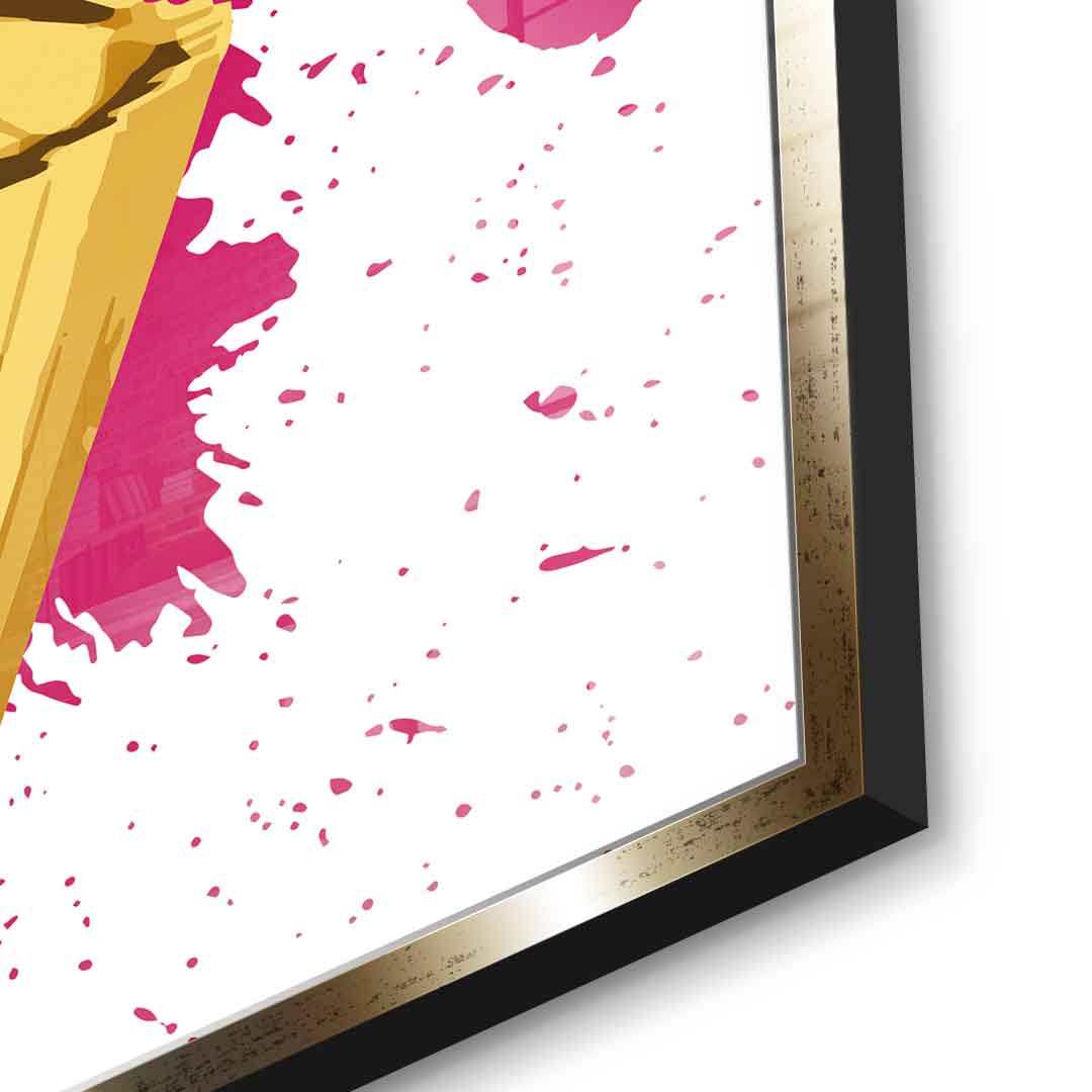 Cupcake Splash - Acrylglas