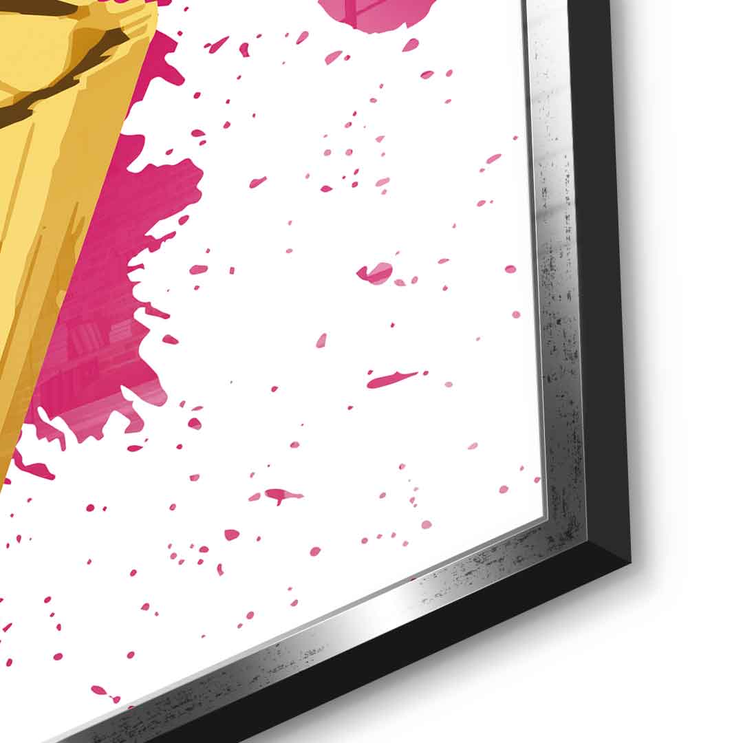 Cupcake Splash - Acrylglas