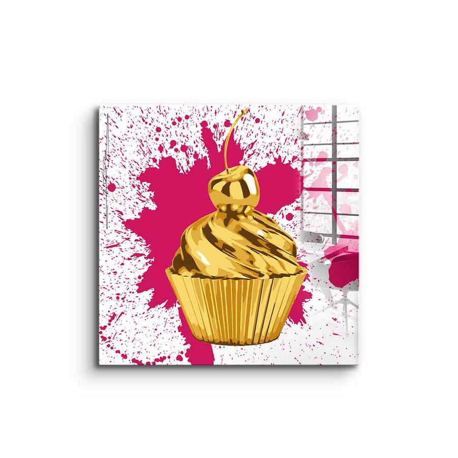 Cupcake Splash - Acrylglas – Vorderseite