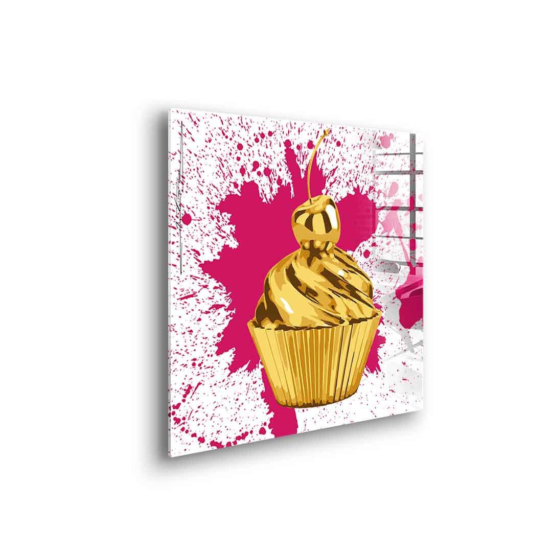 Cupcake Splash - Acrylglas