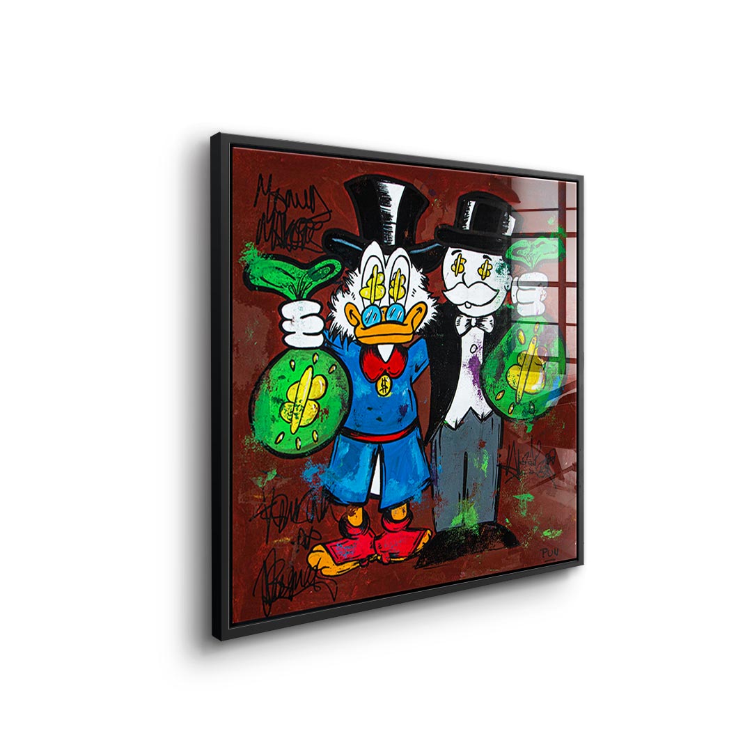 Hustle Friendship - acrylic glass