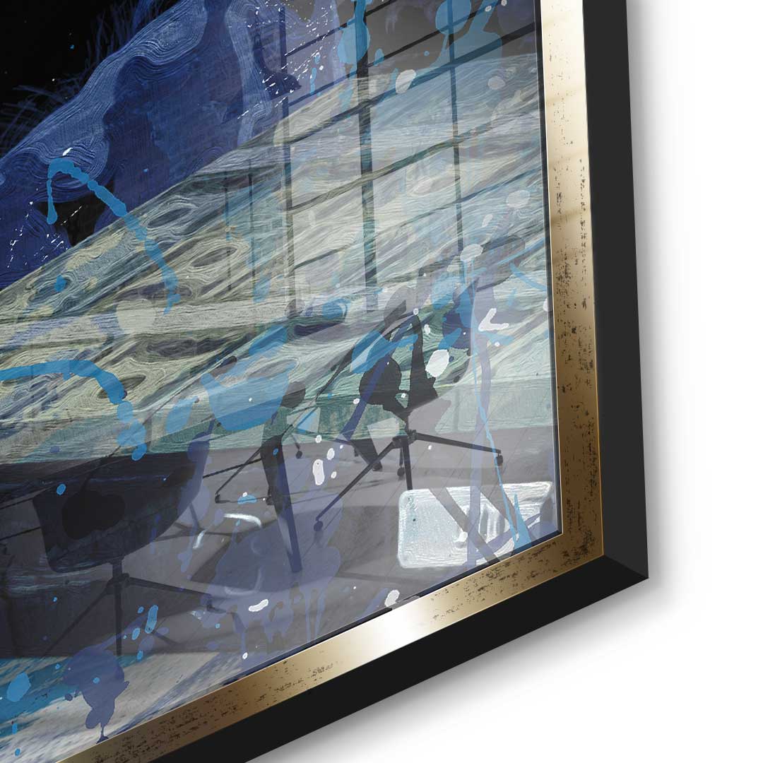 Easy never pays well - acrylic glass