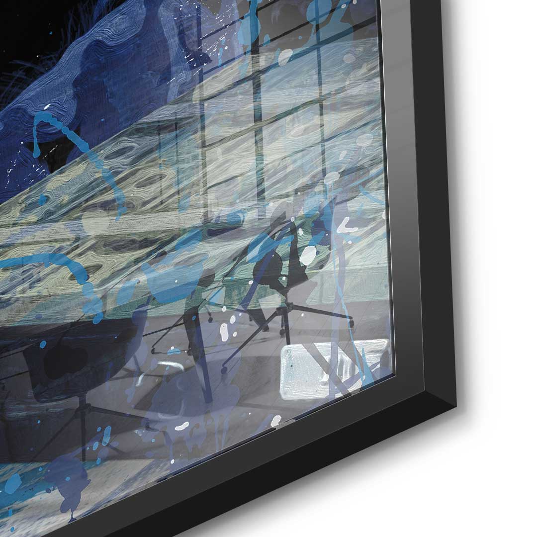 Easy never pays well - acrylic glass