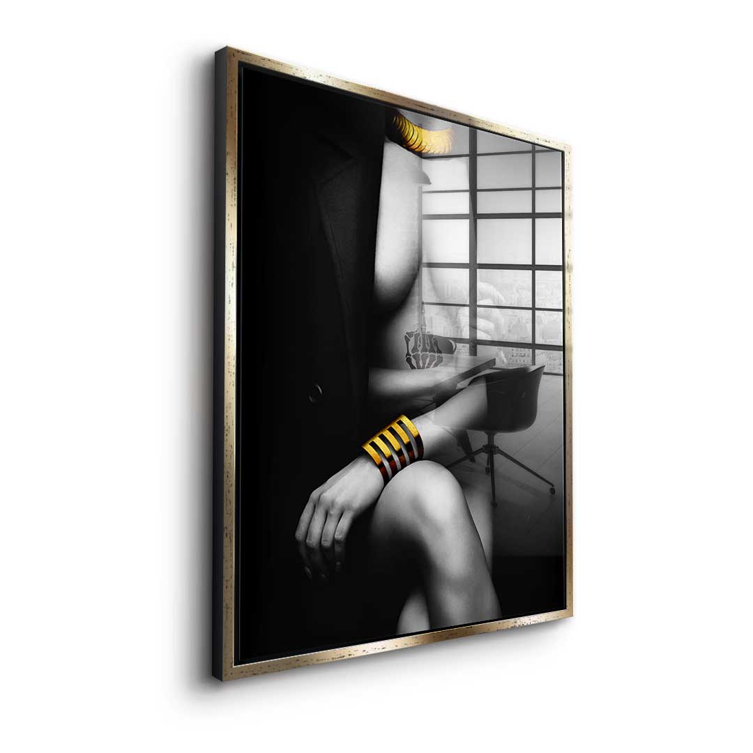 Elegant pose - acrylic glass