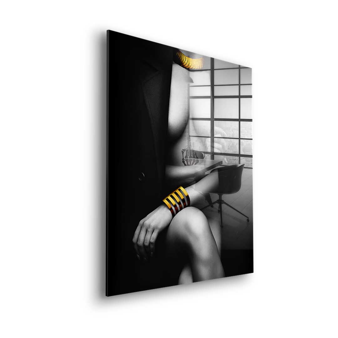 Elegant pose - acrylic glass