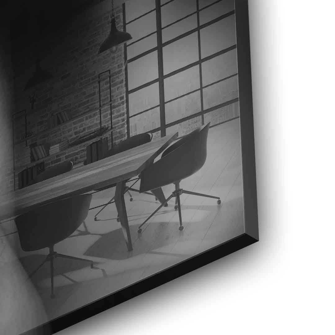 Elegant pose - acrylic glass