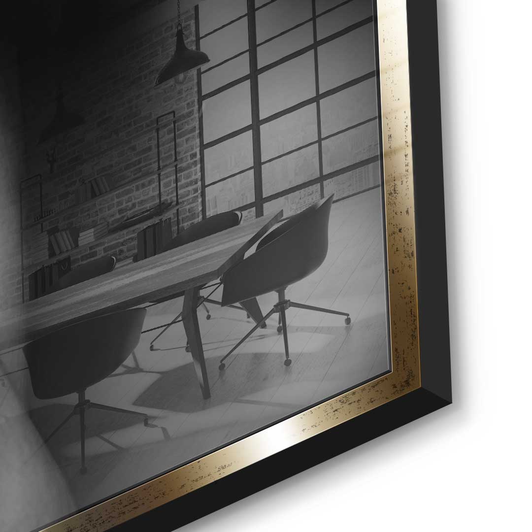 Elegant pose - acrylic glass