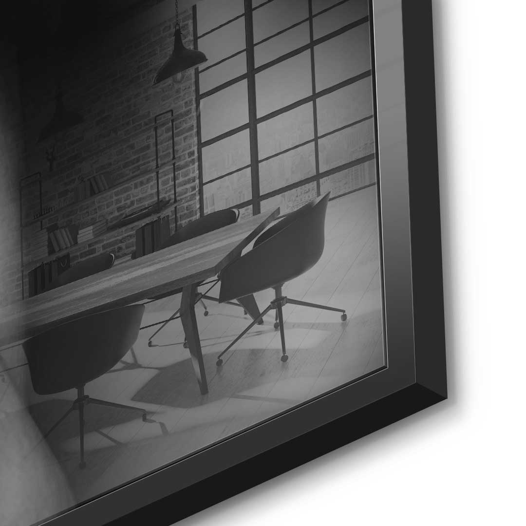 Elegant pose - acrylic glass