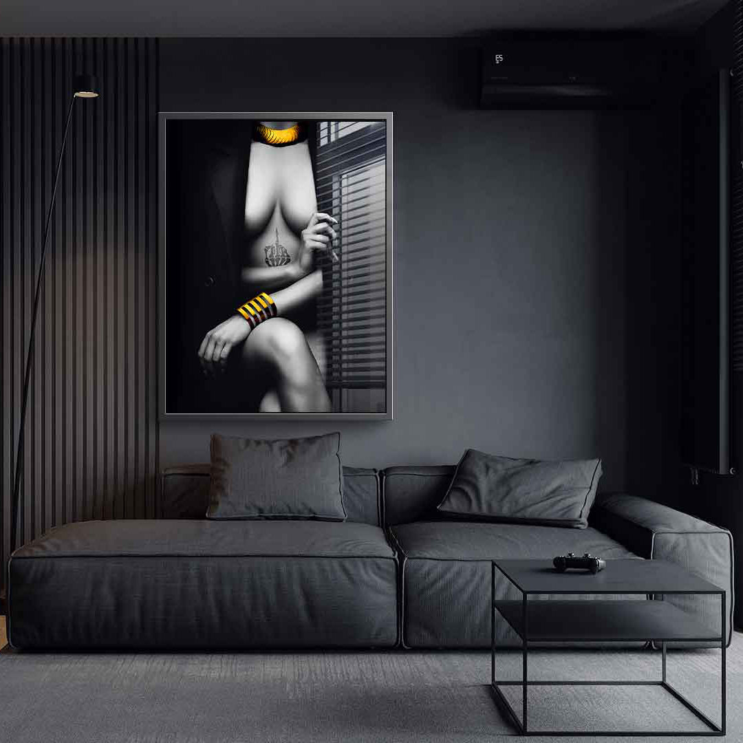 Elegant pose - acrylic glass
