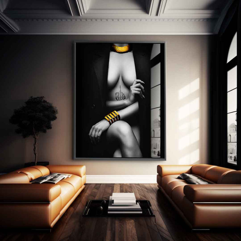 Elegant Pose - Acrylglas