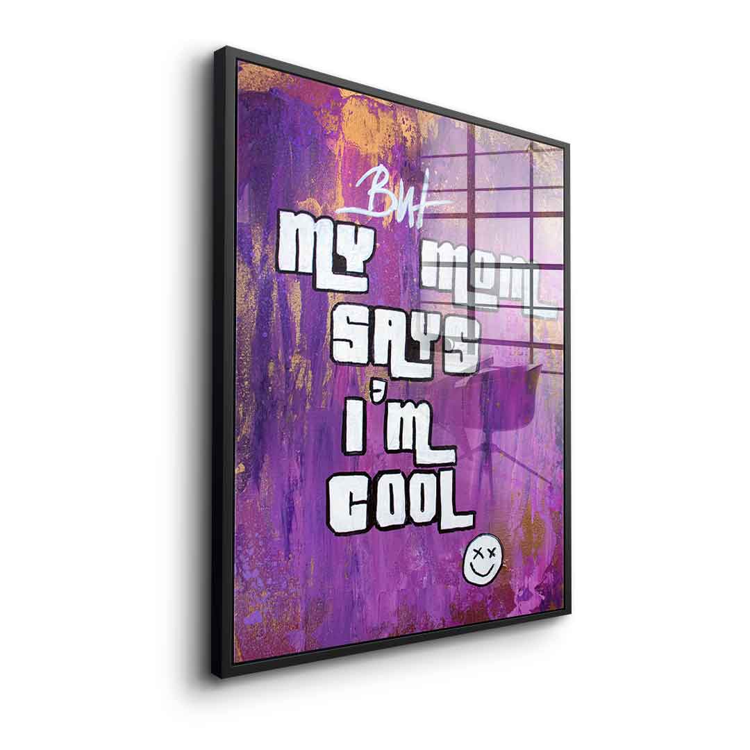 GTA Mom quote - acrylic glass