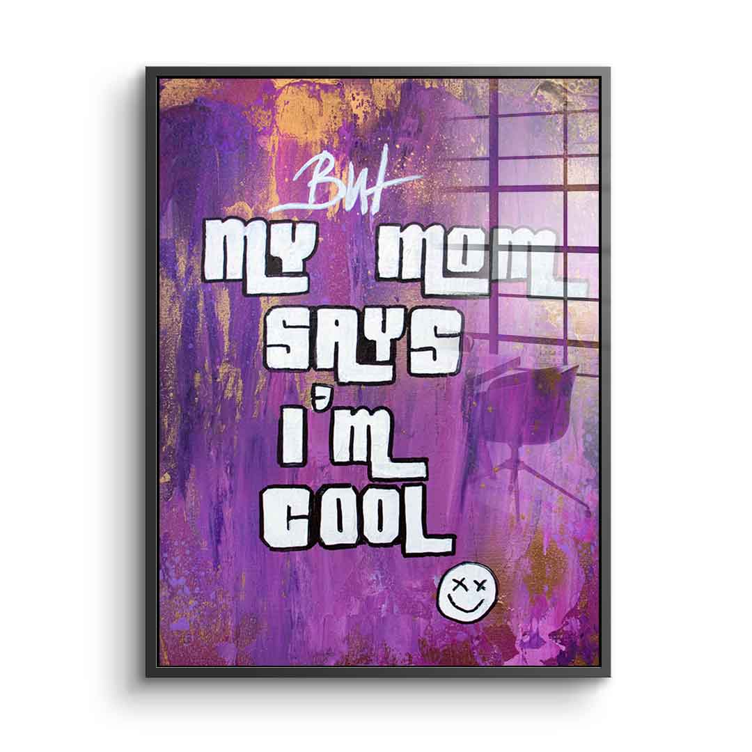 GTA Mom quote - acrylic glass