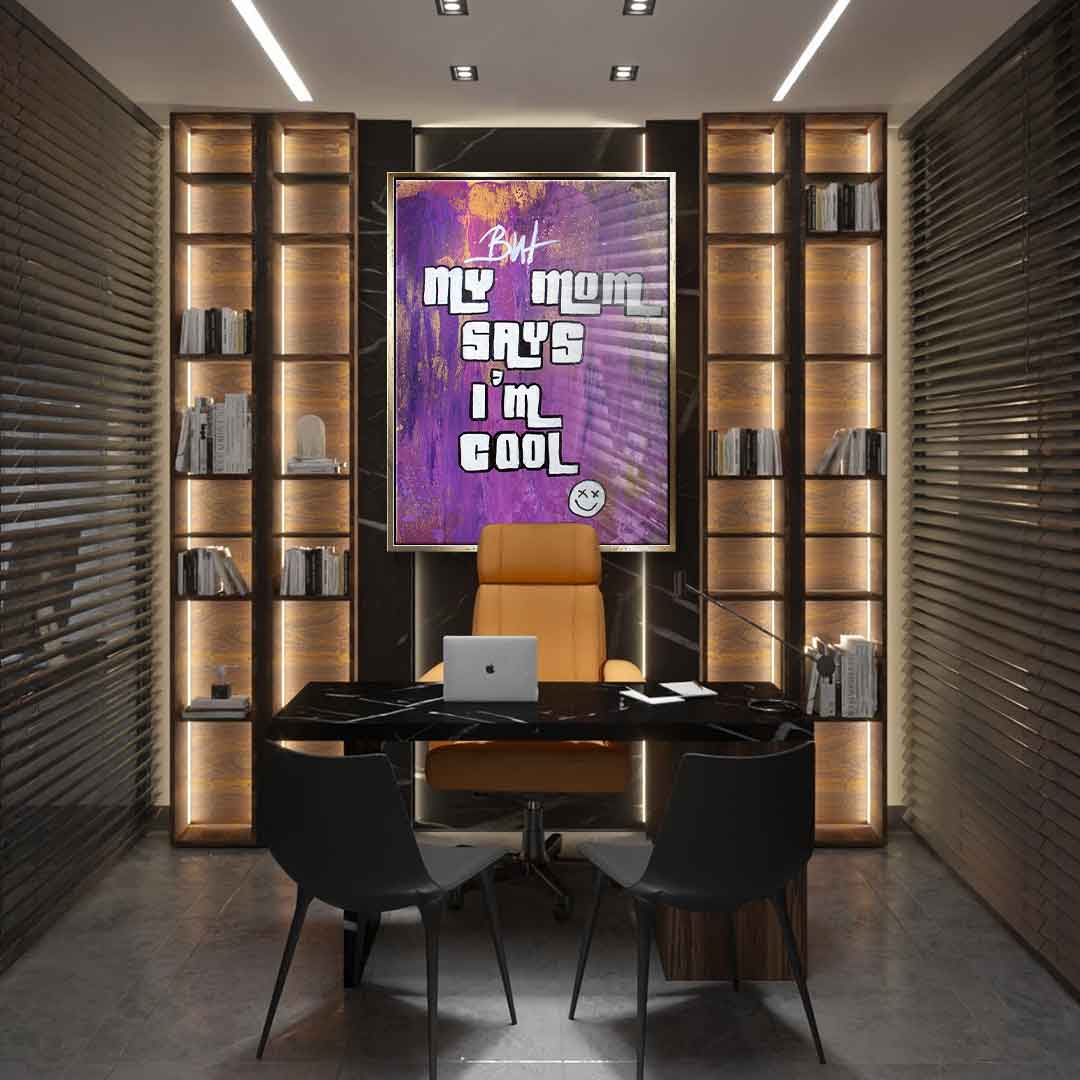 GTA Mom quote - acrylic glass