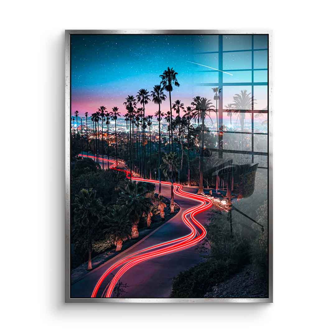 Hollywood Street - Acrylglas