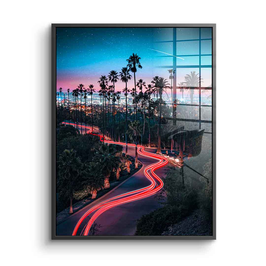 Hollywood Street - Acrylglas