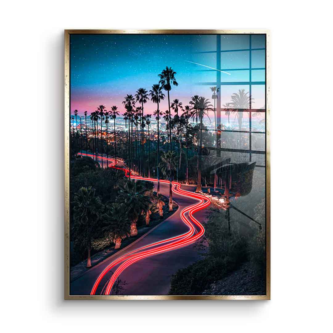 Hollywood Street - Acrylglas
