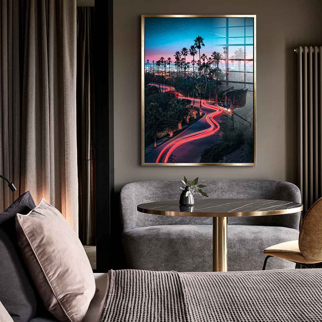 Hollywood Street - Acrylglas