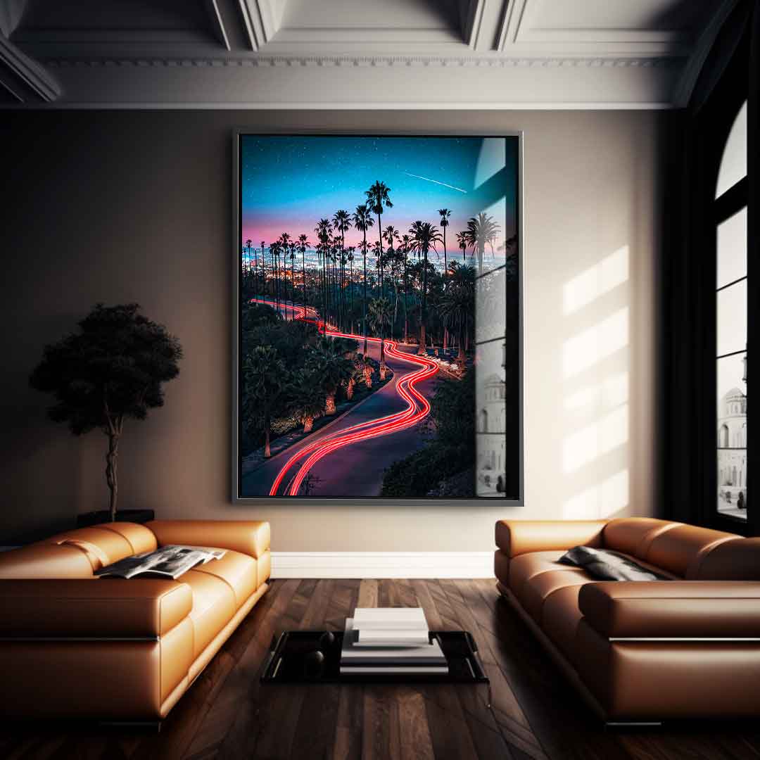 Hollywood Street - Acrylglas