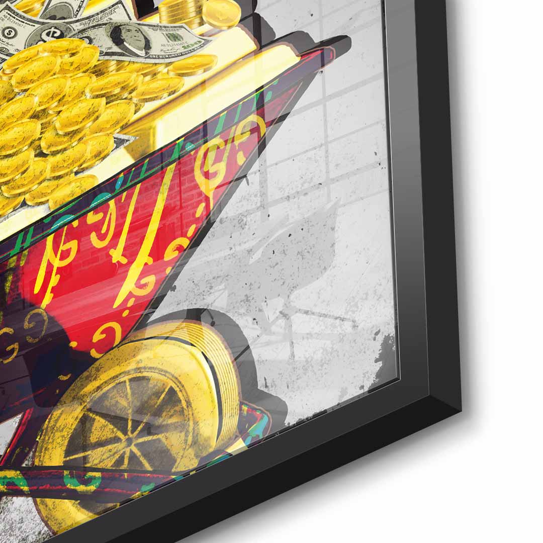 Honey Money - acrylic glass