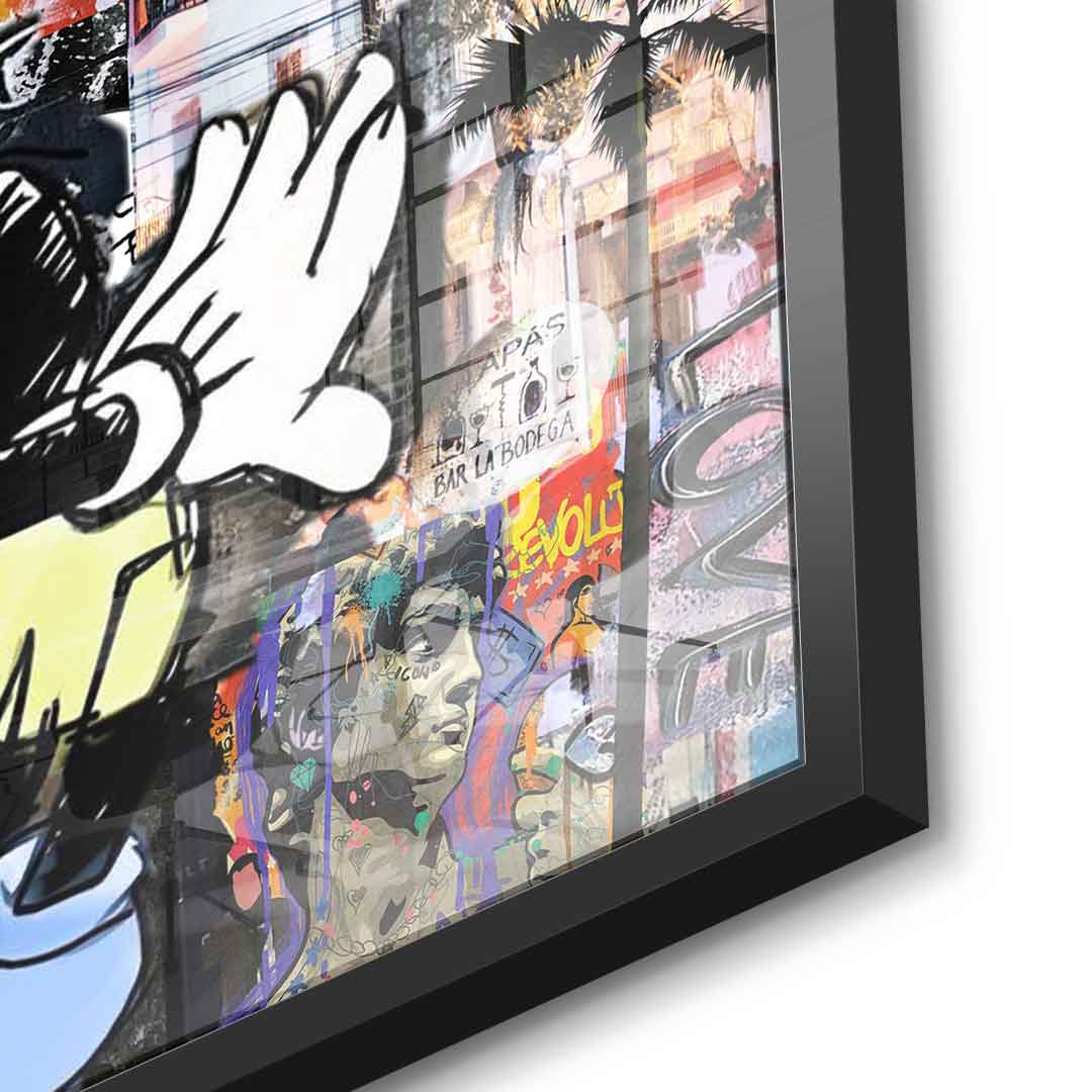 Kiss in Ibiza - Acrylglas